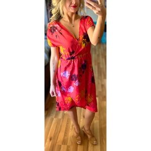 Red Kimono Dress 👗